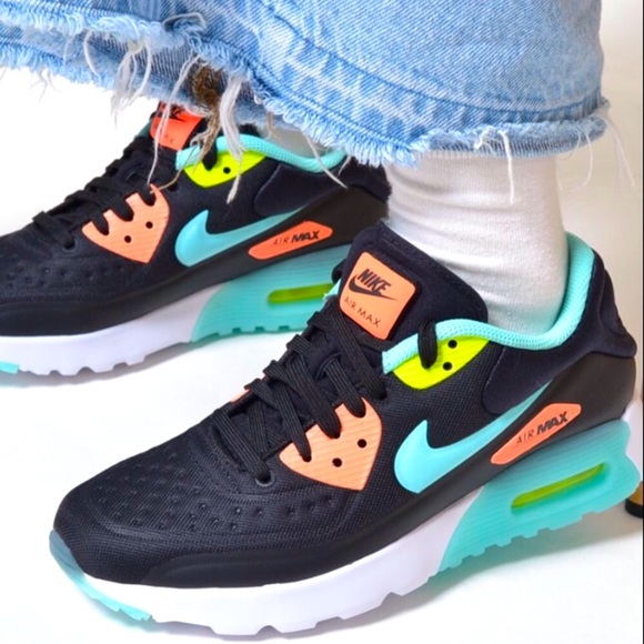 air max 90 atomic pink laser blue solar flare
